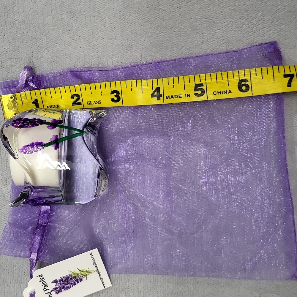 NWT Votive Candle Holder, Candle, and Bag ~ Unscented - Picture 8 of 11